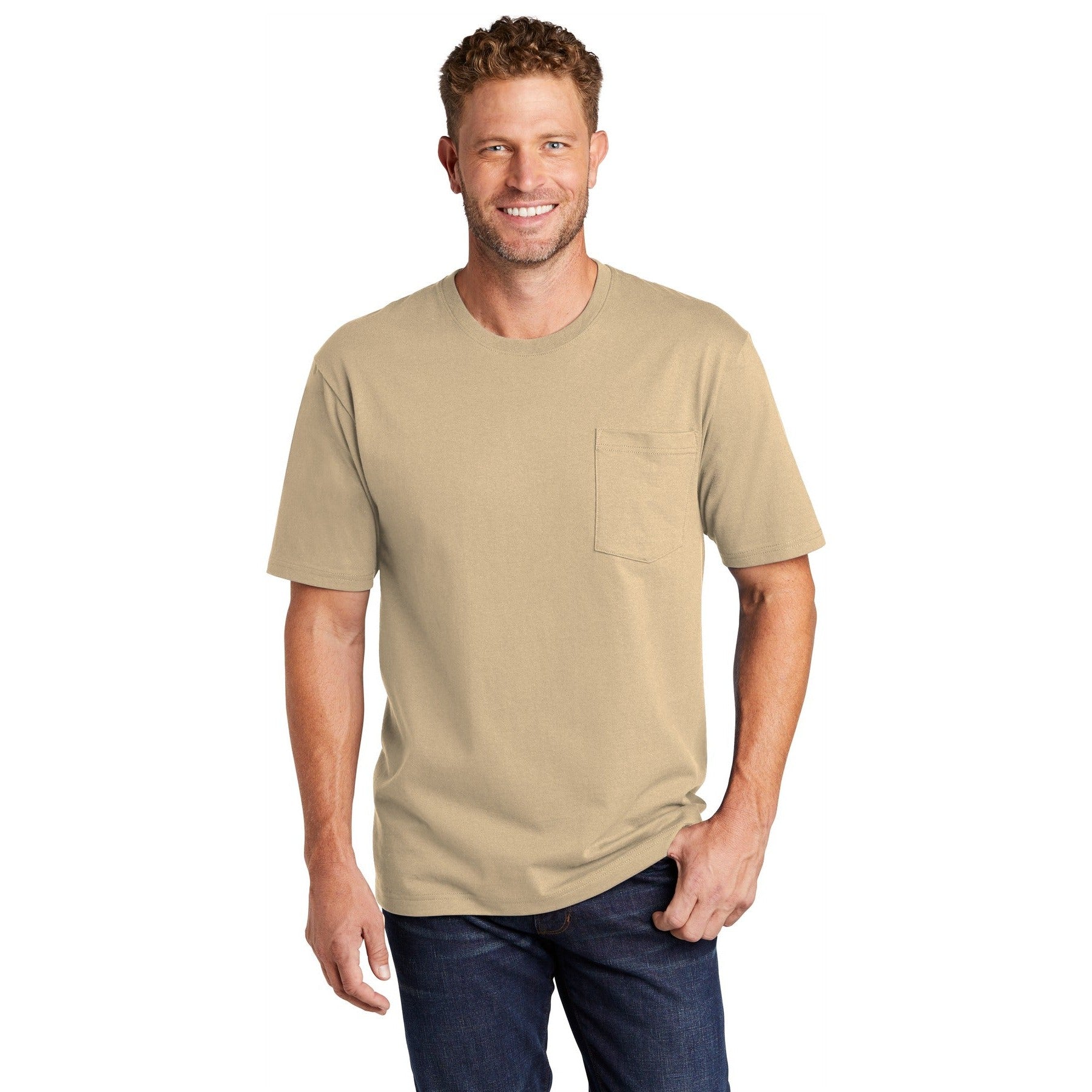 CornerStone-CornerStone ® Workwear Pocket Tee CS430-MedTech-10